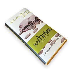 Kürbis-Nougat Schokolade - 70g Tafel</br>inkl. 13% Ust.